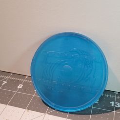 20230325_100437.jpg Fichier STL sous-verre du bouclier viking・Objet pour imprimante 3D à télécharger