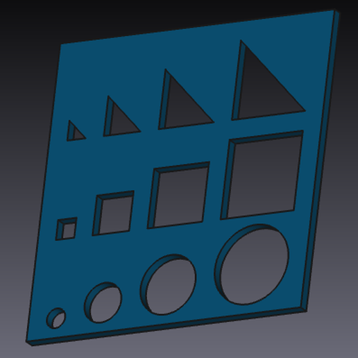Basic Shapes Stl Free STL file Simple Shape Stencil!・3D printable model to download・Cults