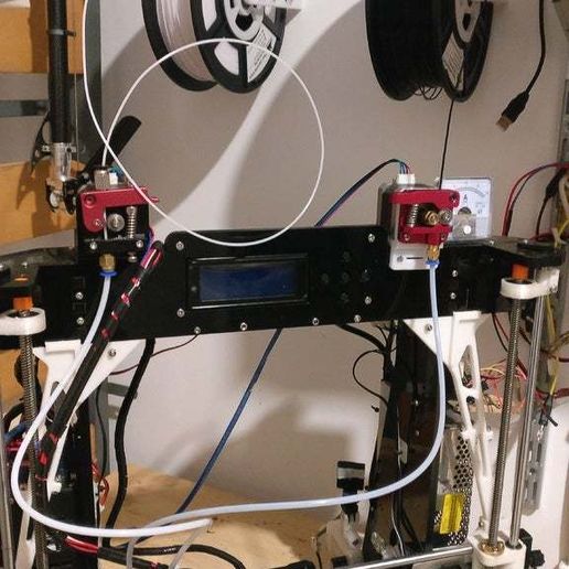 Spool wall support filament - 3D model önizlemesi