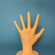 handy_hand_stand_d.jpg STL file handy hand stand & holder・3D printable model to download