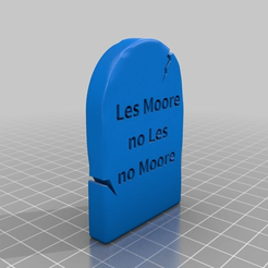 613e7106295b2dc0be727975fd51aea8.png Free STL file Les Moore・3D printing design to download, cmtm