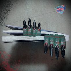 1648654028489.jpg STL file Bookmark halloween・3D printing model to download