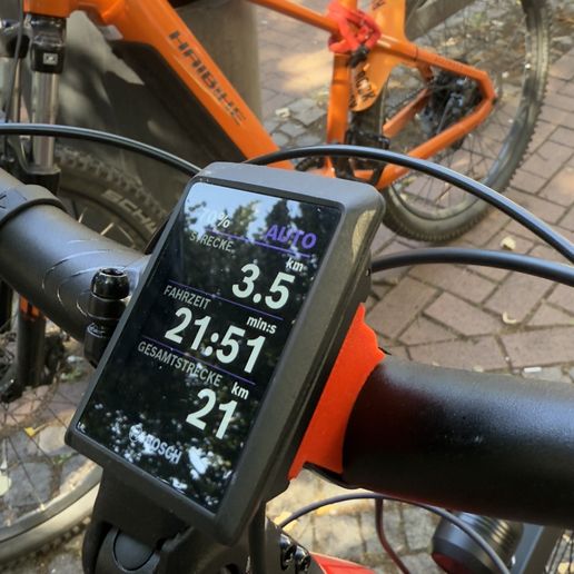 Kiox 300 handlebar bracket, Bosch mounting - 3D model önizlemesi