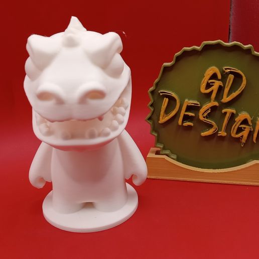 IMG_20250302_130156307.jpg Rugrats 90S Cartoon Nickelodeon Reptar Figure