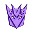 Decepticon.STL Decepticon Transformers LED Nightlight/Lamp