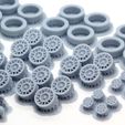sok.jpg Classic wheels - VW Snowflake style - wheel set for model cars and diecast - 1/24 scale