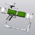 _имени-11.jpg Free STL file Glock kit body in the format AEP7 laser pistol (only airsoft GBB)・3D print design to download