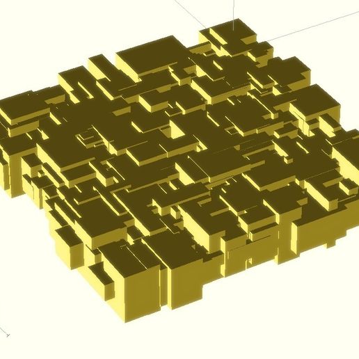 🟪 Square Greeble・Free STL File for ・Cults
