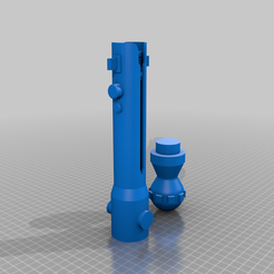 Lightsaber_dice_tube_V1.png 3D-Datei Ashoka Tano Lichtschwert Würfelrohr kostenlos・Vorlage für 3D-Drucker zum herunterladen