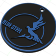 39.png keyring/ key ring Arpeggio of Blue Steel emblem