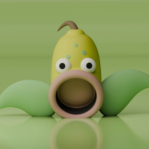 Weepinbell  Pokemon Fanart 3D model