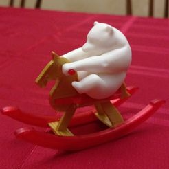 2be7e2dffa03c1586dc4c4c514ab626c_display_large.jpg Free STL file Rocking Bear (remix)・3D printing idea to download