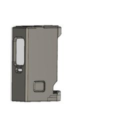 SLIM_BOROMECH-1.jpg Fichier STL Boro Mechanical Mod SLIM no hole texture custom nut connector modèle d'impression 3D・Design à télécharger et à imprimer en 3D