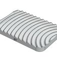 6.jpg Self Draining Soap Dish - 3d model