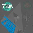 3.jpg Zelda Tears of the Kingdom Triforce Phone stand Tealight
