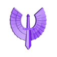 Dark Angels Symbol V2.stl Dark Angels Emblem (v2)