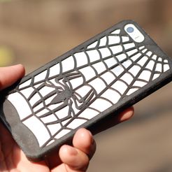 DSC_4445_Small.jpg STL-Datei Spiderman Iphone 5 5S Case kostenlos・3D-druckbares Design zum herunterladen