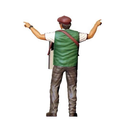 HV10062.jpg N1 Продавец хот-догов с подносом