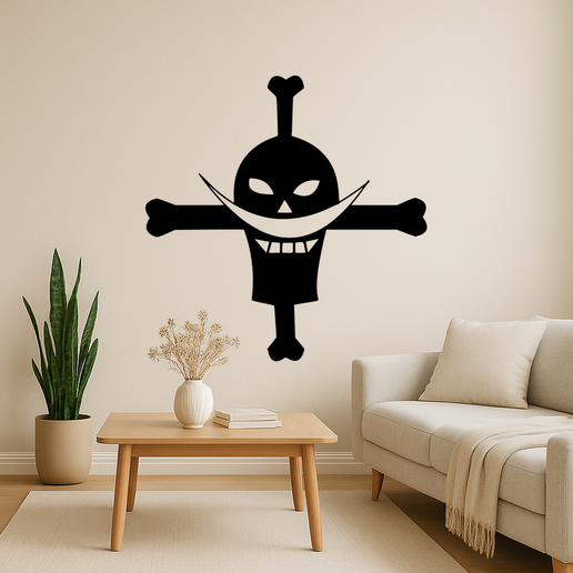 One Piece Beards Jolly Roger