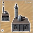 4.jpg Eastern Arab Mosque with domed minaret and annex (16) - Medieval Modern Oriental Desert Old Archaic East 28mm 15mm RPG