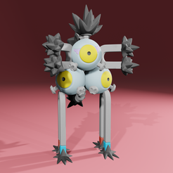 Sandy-Shocks1.png Fichier STL Chocs sablonneux - Pokemon・Modèle imprimable en 3D à télécharger