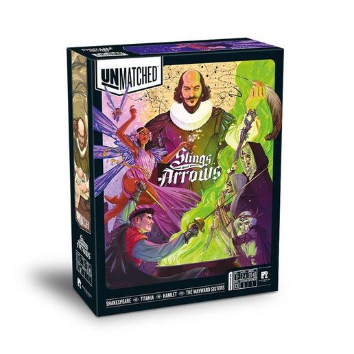 Unmatched – Slings and Arrows (Fan-Made Hero Cubes)