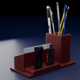 PortalapicesRecto2.png Penholder/Card Holder/USB_Straight