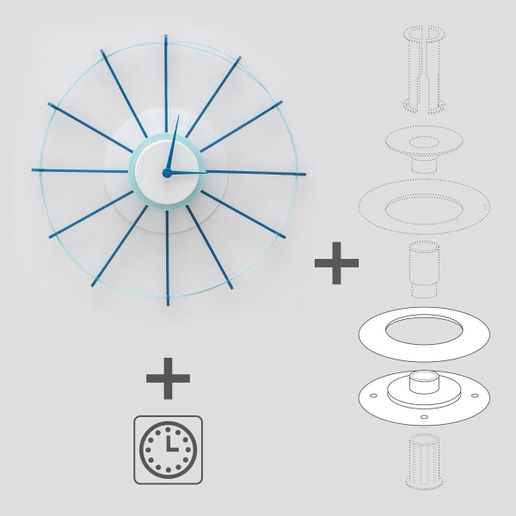 PRINTIME_02.jpg EUMAKERS Printime - Reloj de pared