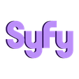 Syfy_Letters_01.stl Syfy Logo