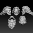 1.jpg Aquaman - Headsculpt for Action Figures 3D print model