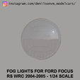 peca4.png Ford Focus RS WRC 2004 2005 FOG LIGHTS SPOT LIGHTS