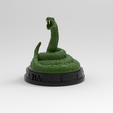 1.62.png Nagini from Harry Potter - 3D Model File STL 3D print model