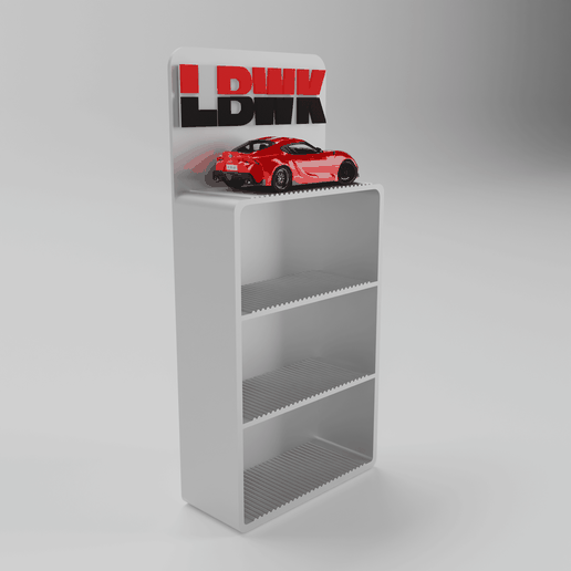 🚶 LBWK Liberty Walk Style Display Stand | JDM Widebody Garage | 3-Slot ...