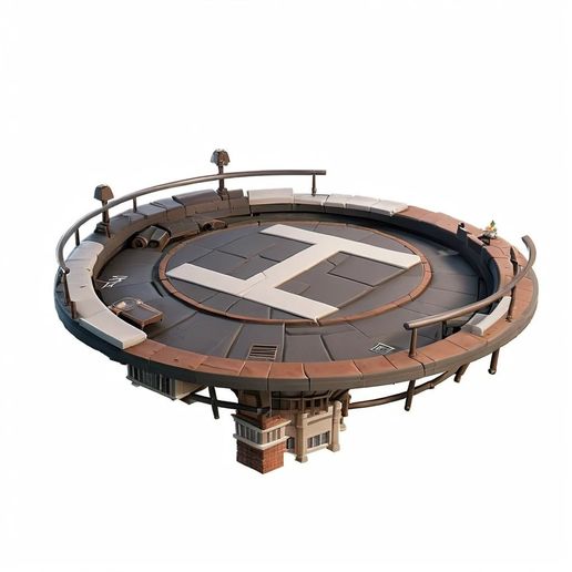 Aircraft Baseship - STL Printable 3D model