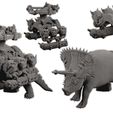Siege-Triceratops-D1-A.jpg Siege Triceratops Fantasy Miniature