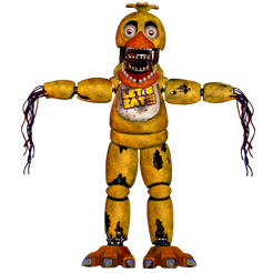 Withered-Chica.png WITHERED Chica COSPLAY/FURRY/ANIMATRONIC COMPLETE SUIT FIVE NIGHTS AT FREDDY'S 2
