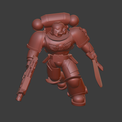 DeathwatchMarine-Front.png Deatchwatch Marine 32 mm PRESUP