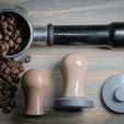 DSC03548.jpg Wood PLA Coffee Espresso Tamper