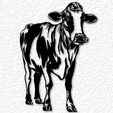 project_20230415_1428188-01.png realistic dairy cow wall decor holstein cow wall art 2d art
