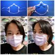 2020-3Dmask-35.jpg Free 3D file Covid-19 Mask - Face mask close to face・Object to download and to 3D print