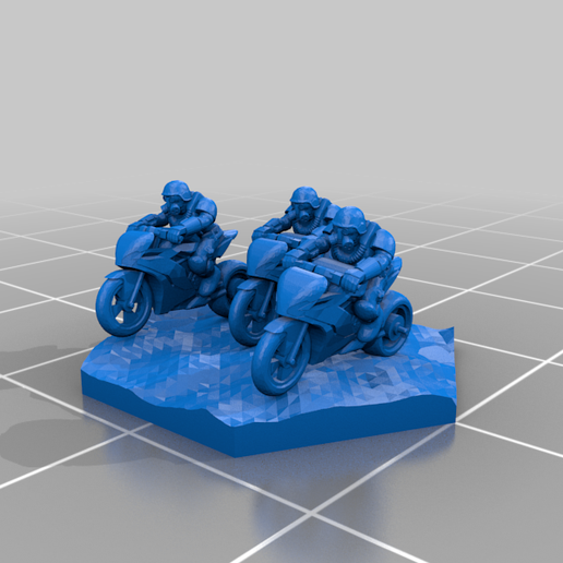 Battletech_Motorized_infantry_Motorbikes_Group_4.png Free STL file Battletech Motorized Infantry Motorbikes・Model to download and 3D print, kiwicolourstudio