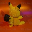 Crochet_Pikachu-2.jpg Crochet Knitted Pikachuuuuuuu!