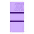 Glass Floor Blocks_Glass Here Dummy.stl Set Pads For Glass & Other Materials