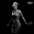 2.png Silent Hill Nurse (magnet mounting option included)