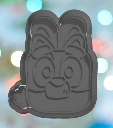 Easter Bluey Cookie Cutter