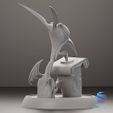 3-17.jpg Panic - Disney Hercules Fan Art Statue - Presupported 3D STL Model
