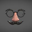 Nose_Disguise_Glasses_with_Mustache-4.jpg Groucho Disguise Glasses with Mustache