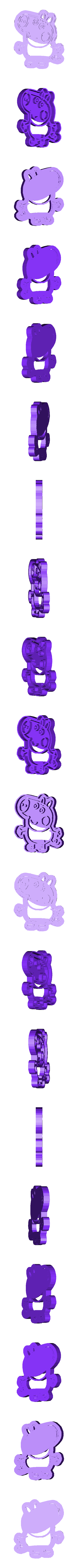 george pig_cut.stl STL file PACK 13 CUTTER COOKIE PEPPA PIG - FAMILY AND FRIENDS・Model to download and 3D print, Blop3D