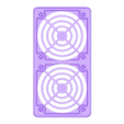 Fun DOUBLE Cover.stl STL-Datei Fun Doppelabdeckung FLSUN V400・3D-Drucker-Vorlage zum herunterladen