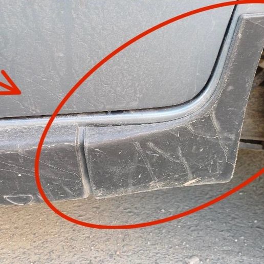 Peugeot Partner Fender Trim 9685801177